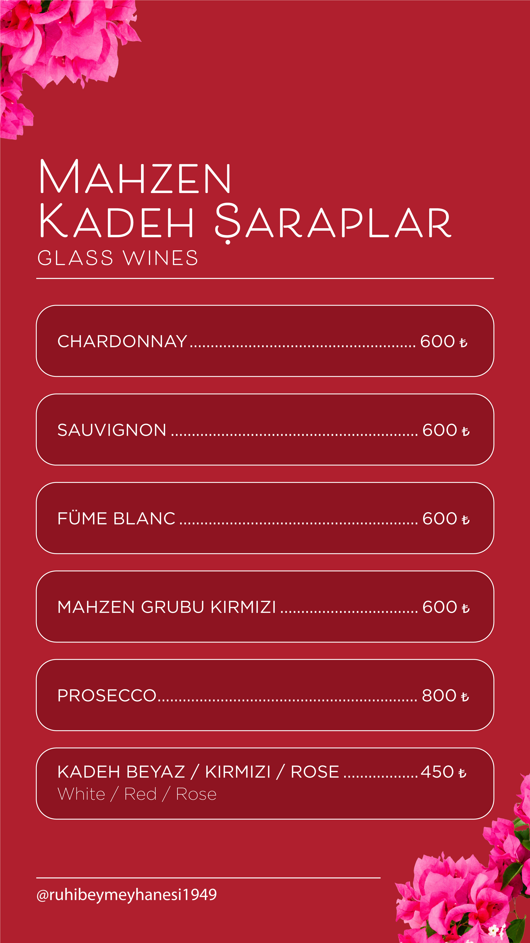 İçecek Menü 06
